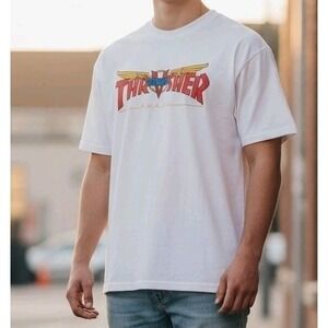 Thrasher Venture Awake Mens M Tee Shirt Streetwear